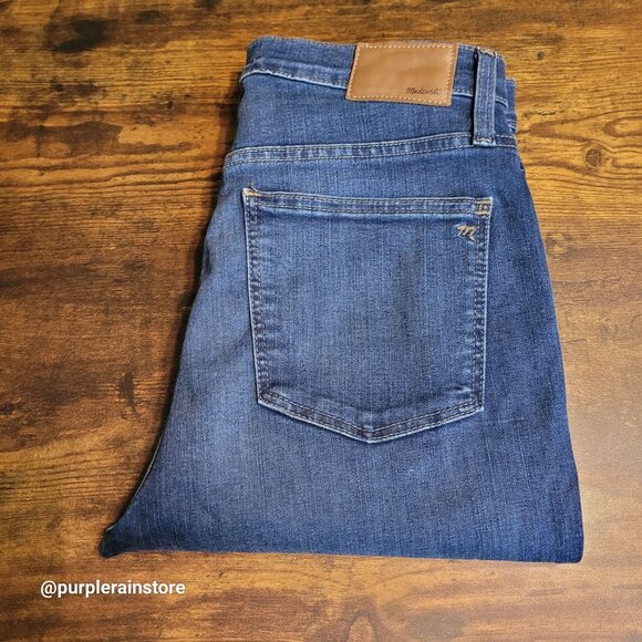 Madewell Jeans 28 Skinny 10" High Rise Medium Dark Wash Tummy Control Stretch - Picture 3 of 12